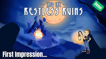 Into the Restless Ruins | First Impressions | Roguelike Deckbuilder Gameplay