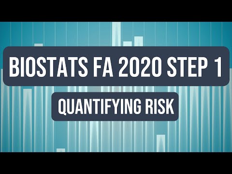 Biostatistics: Quantifying Risk | USMLE Step 1 Crash Course (FA 2020)
