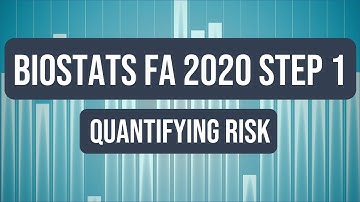 Biostatistics: Quantifying Risk | USMLE Step 1 Crash Course (FA 2020)