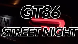GT86 Street Night