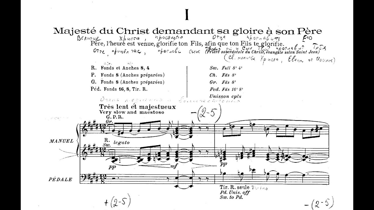 Olivier Messiaen - L'Ascension for Organ [Live]