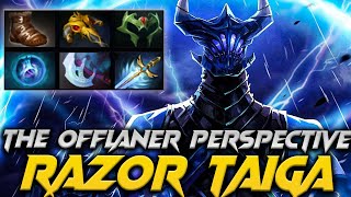 Taiga Razor The Offlaner - Dota 2 Pro Gameplay 7.35D Patch #dota2 #razor #taiga