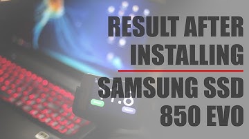 11 Seconds Complete Boot After Installing Samsung SSD 850 EVO in Lenovo Y500 LapTop