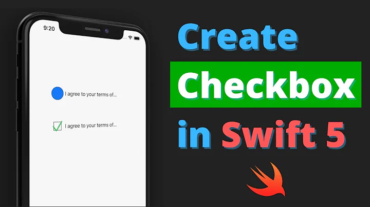 Create Custom Checkbox in Swift 5 (Xcode 12, iOS 2020) - Swift
