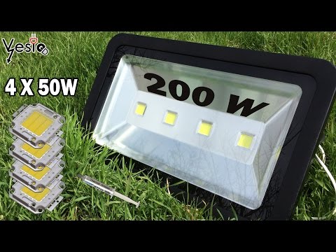 Video: LED Reflektori Od 200 W: Pregled Diodnih Reflektora Od 200 W, Izbor LED Reflektora Od 200 W