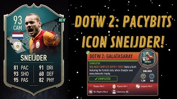 DOTW 2: GALATASARAY PACYBITS ICON SNEIJDER!- FUT 20 Pacybits Pack Opener & Draft