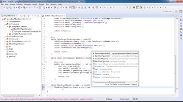 Spring Boot Batch Reading Information from MySQL Database and write to XML file