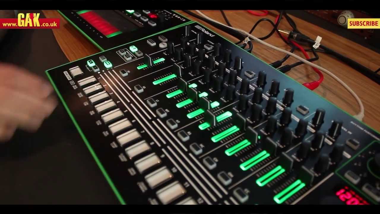 Roland - AIRA TR-8 and TB-3 - Unboxing and demo by James Wiltshire