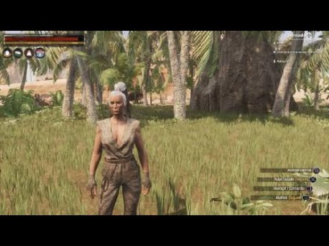 CONAN EXILES PS5/PS4: O JOGO QUEBROU TRAVADO BUGADO TEM ATE AGUA ONDE VOCÊ  NASCE NO MAPA 