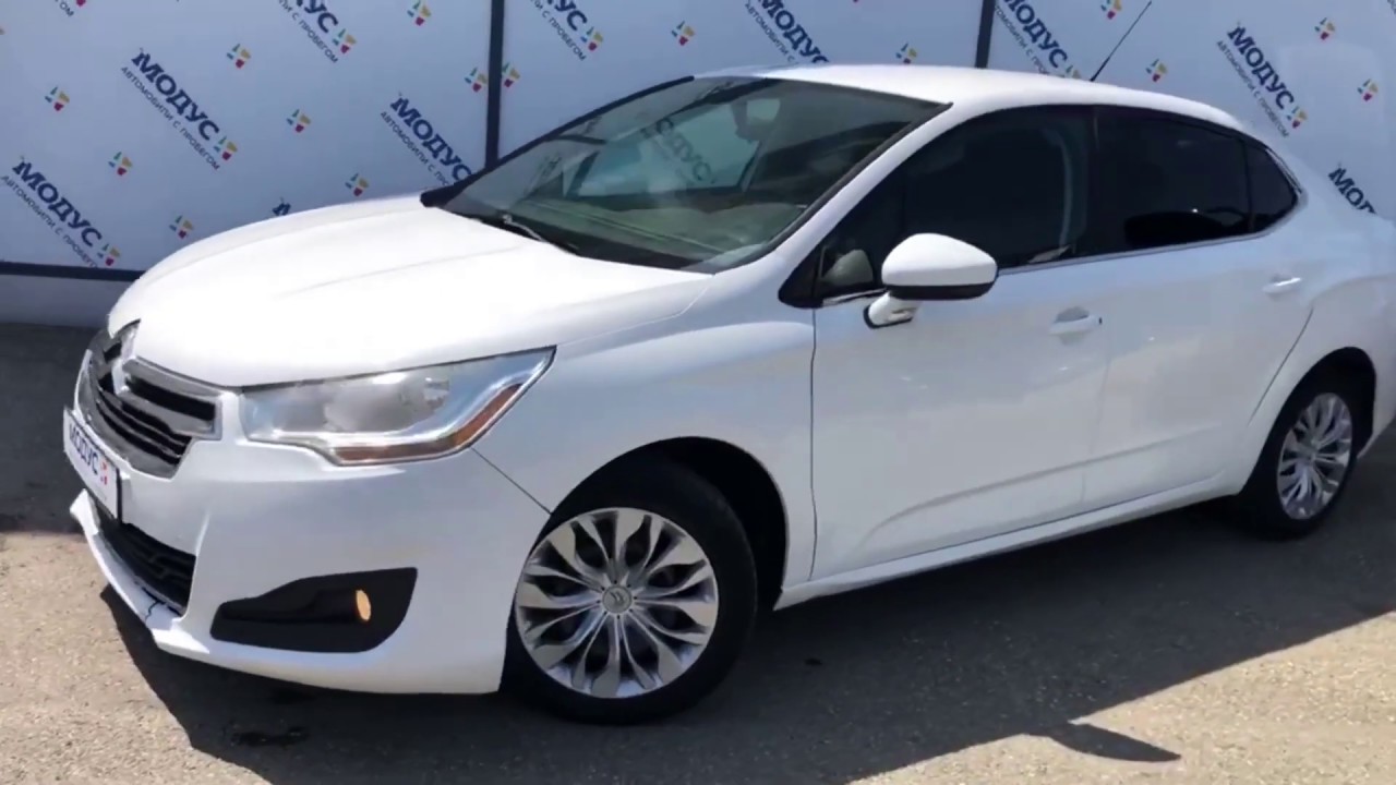 Citroen c4 2014 характеристики