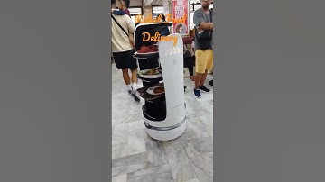 Amazing Robot Food Delivery is coming! High Tech