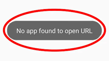 How To Fix No app found to open URL Problem Solve