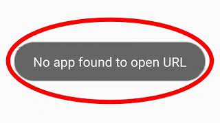 How To Fix No app found to open URL Problem Solve screenshot 5