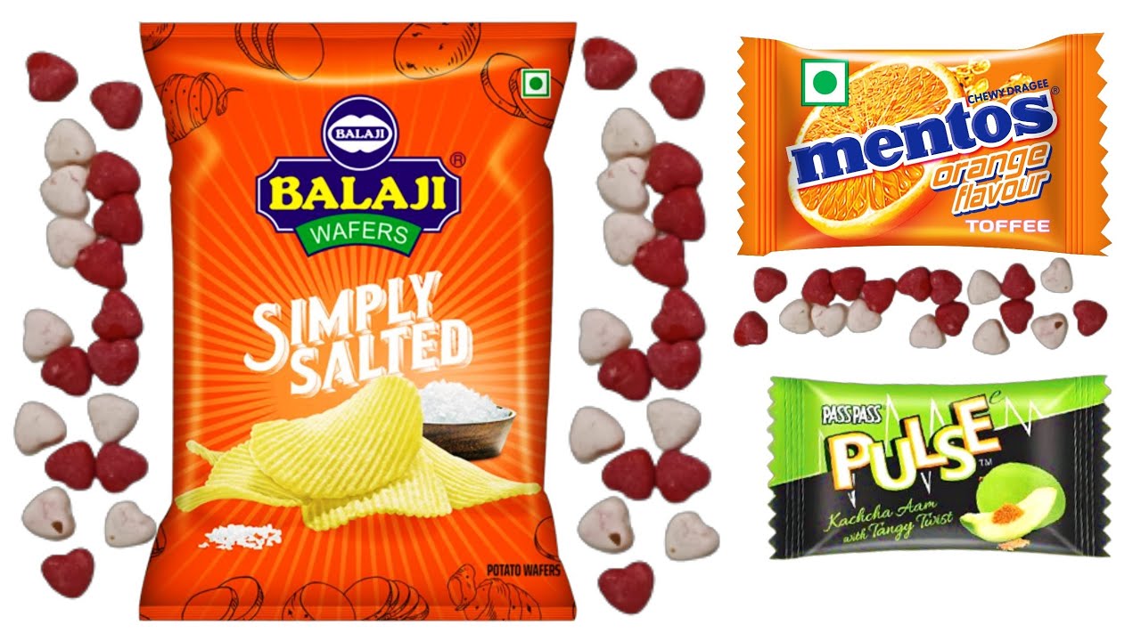 Mentos orange vs Pass pass pulse vs Wafers getting from Box Chocolate