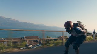 On the path to freedom - Inline downhill in Lavaux - Switzerland - Angel