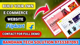 Build Your Own E-Commerce Website Like Amazon & Flipkart | Full Guide 2026