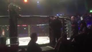 Famous Wow! Conor McGregor jumps in the cage at Bellator 187 and starts on Marc Goddard! Net Worth