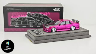 Nissan Skyline ER34 URAS Pink APA XPO 2025 by Mortal Model 1/64