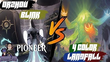 Orzhov Blink vs 4C Landfall - MTG Pioneer
