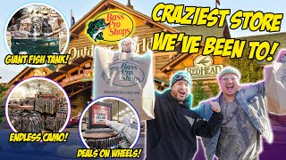 $100 OUTFIT CHALLENGE AT BASS PRO SHOPS! INSANE FINDS..