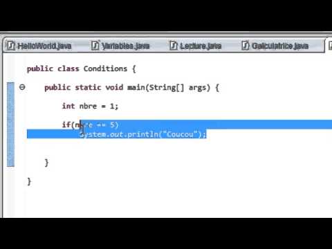 PROGRAMMING IN JAVA (Beginner) - 29 - Common errors with conditions