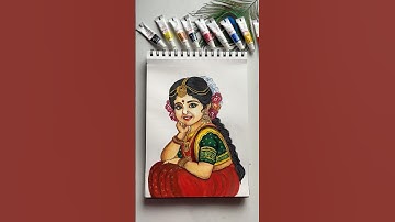 Cute 😍Radha Rani drawing #art #shorts #youtubeshorts #viralvideo #radhakrishna #shortvideo #radha