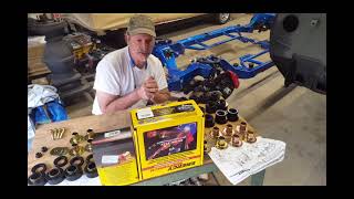 Polyurethane bushing kit. Energy suspension 68-72 A-body GTO, Chevelle, Buick,Lemans,442