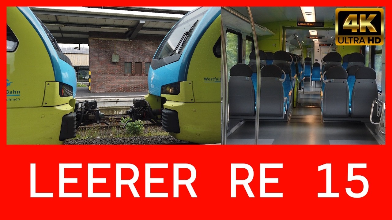 🟥Mitfahrt im RE 15 [4K/50FPS] | SPECIAL #20|🟥