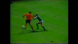 1982/1983 1/8 1st leg Dundee United vs Werder Bremen