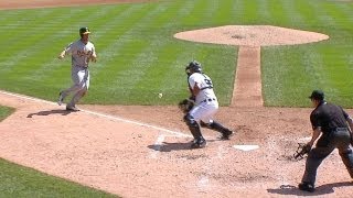 OAK@DET: Sogard pads leads on sac fly in the fourth