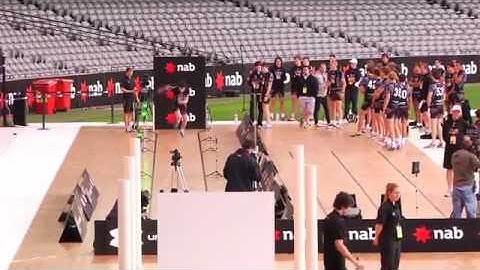 NAB AFL Draft Combine Uses SMARTSPEED