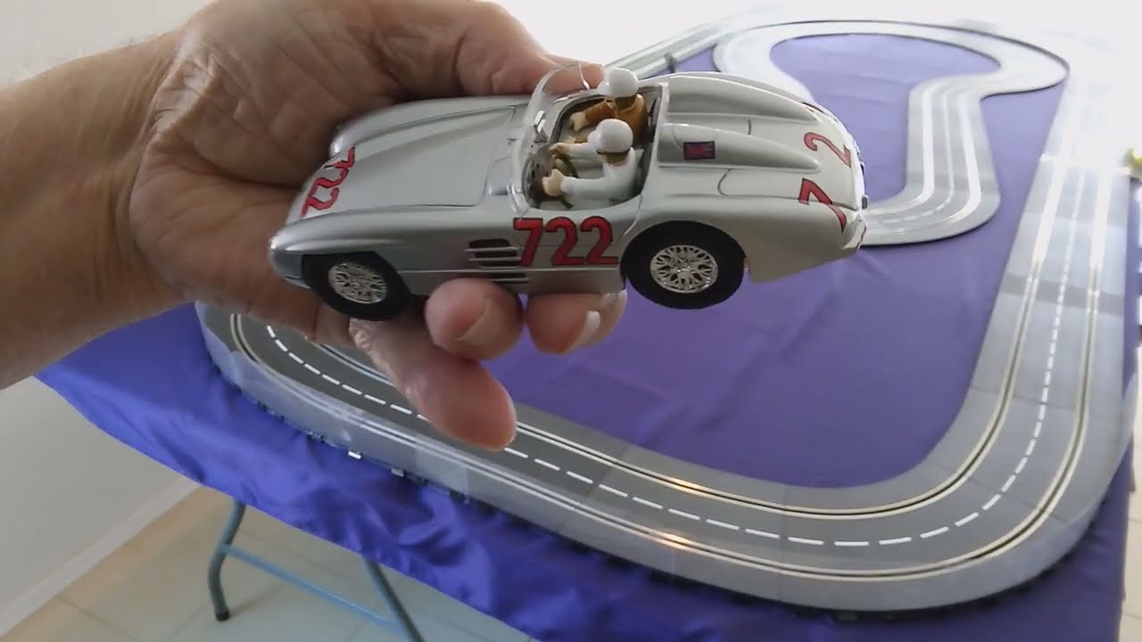 Mercedes 300 SLR Millie Miglia 1955 Tested! #carrera #slotcar