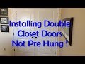 Double Opening Swinging Closet Door