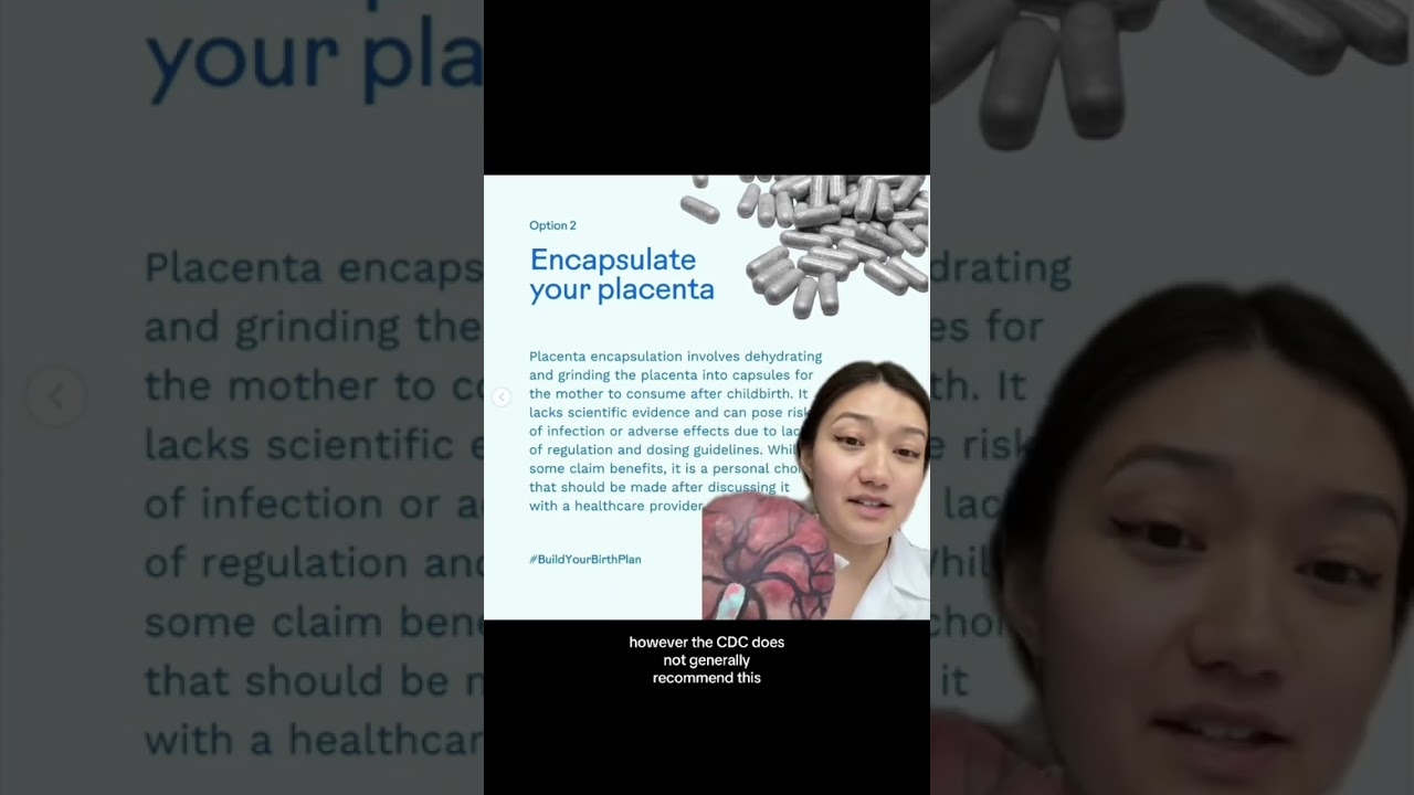 3 things you can do with your placenta after birth! Part 1