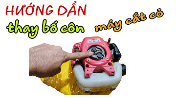 hướng dẩn thay bố côn máy cắt cỏ đơn giản tại nhà  2/8