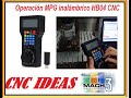 Operación MPG inalámbrico HB04 CNC  Mach3