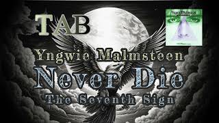 TAB - Never Die [The Seventh Sign] - Yngwie Malmsteen - YouTube