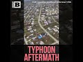 U.S. Seahawk Helicopter Surveys Damage from Super Typhoon Sinlaku