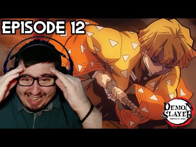 DEMON SLAYER EPISODE 12 REACTION! ''THE BOAR BARES ITS FANGS, ZENITSU  SLEEPS'' 