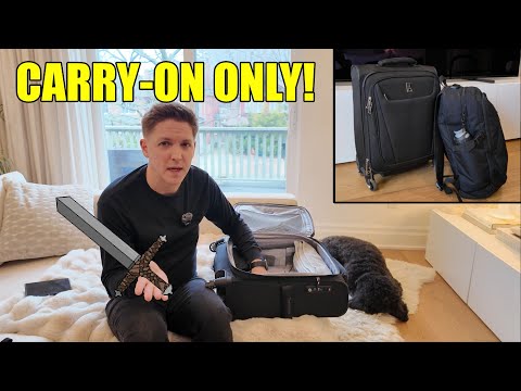 How I packed for 10 Days with Carry-On only | No checked bags!