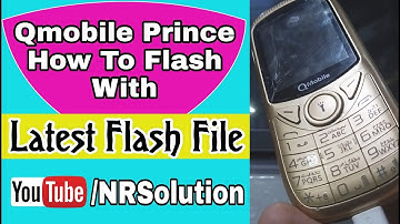 How To Flash Qmobile Prince With Flash File