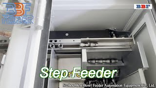 orienting elevating vibration step feeder bolts nails screws feeding