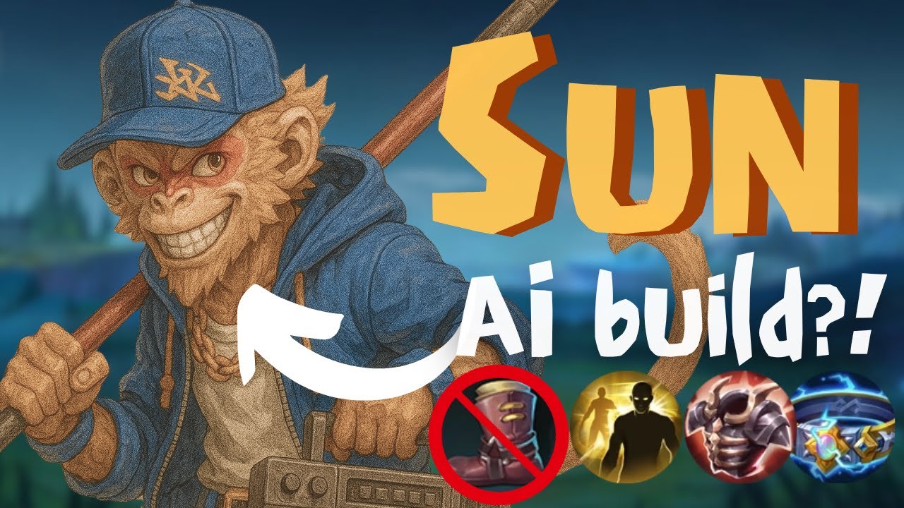 CHATGPT MADE MY SUN BUILD 💻🐒 (AND IT WORKED?!) | MLBB Gameplay
