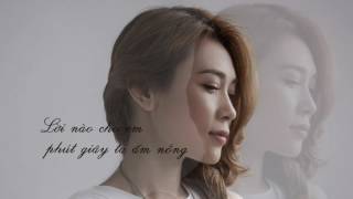 Video thumbnail of "Tình lỡ cách xa || Mỹ Tâm || Lyric"