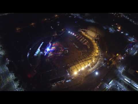 2016台中洲際棒球場跨年煙火