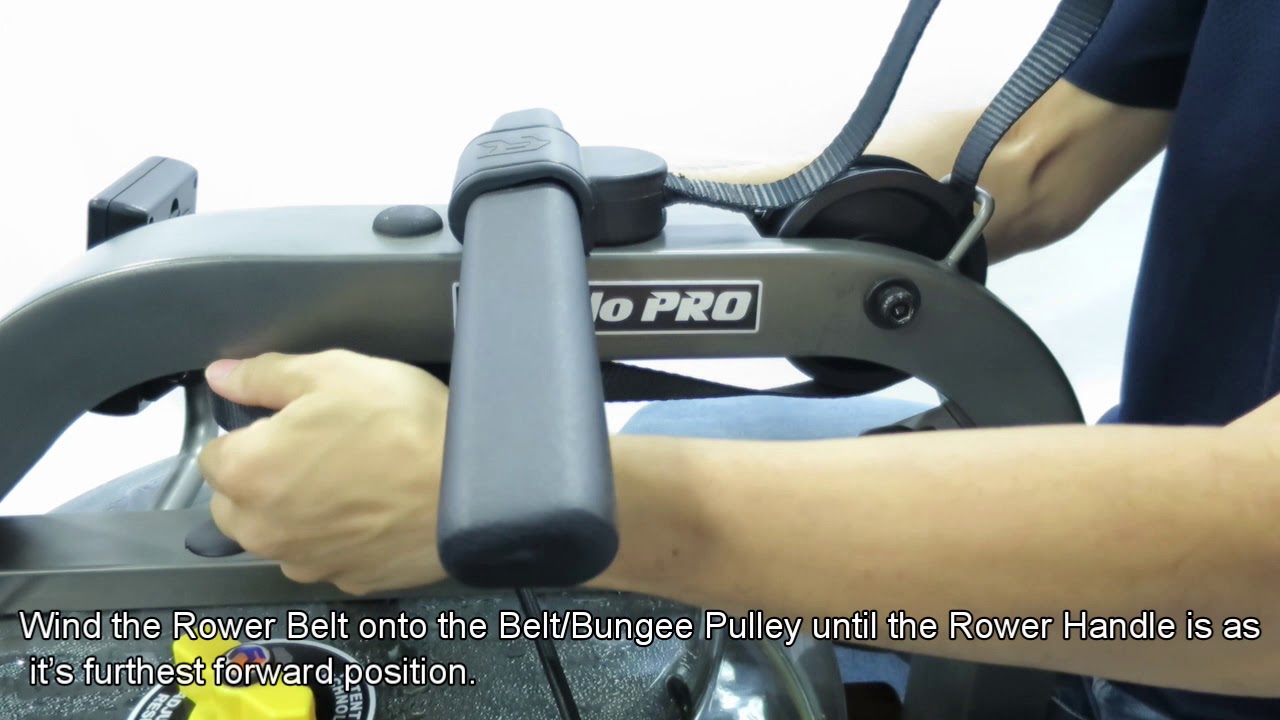 Reattaching the Rower Belt REV1 2 rails