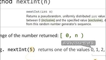Java Basics - Random Number Generation Part 1