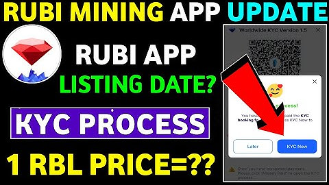 Rubi Mining App Kyc Process || Rubi Network New Update || Rubi Mining App Price