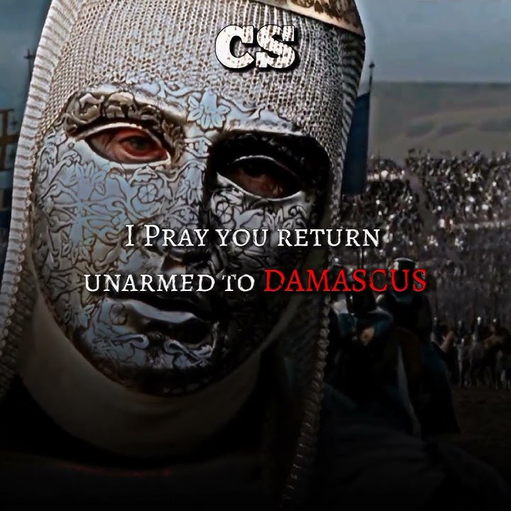 Baldwin IV x Salahuddin 🥶#shorts