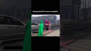 Unexpected GTA V meme compilation #shorts #gta
